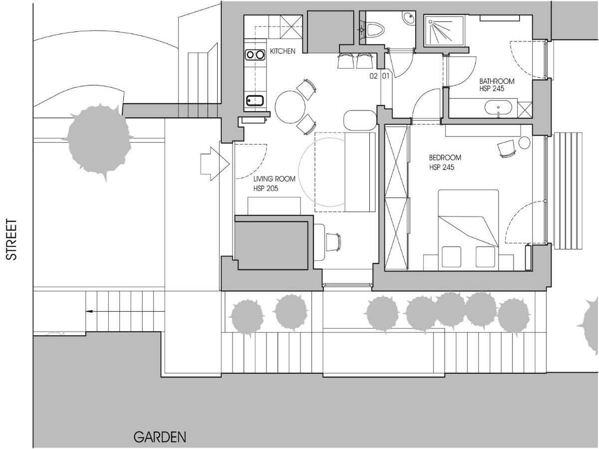 Gite Au26 Cote Jardin-Cote Cour Liège Zewnętrze zdjęcie
